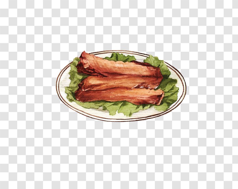 Spare Ribs Roast Beef Food Lamb And Mutton - Pork - Pans Chicken Neck Transparent PNG