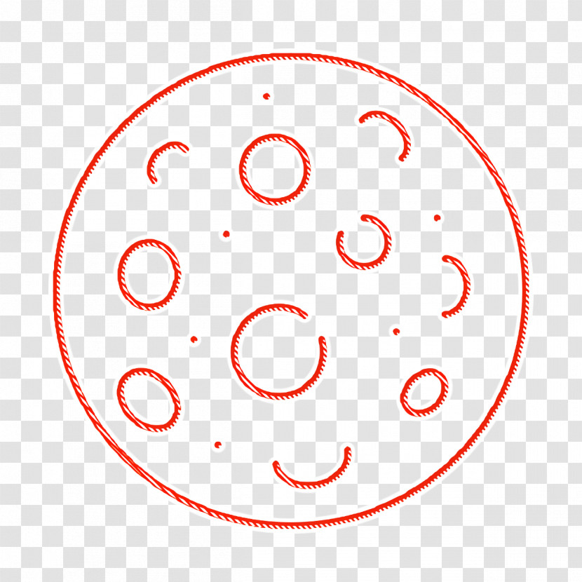 Moon Icon Space Set Icon Transparent PNG