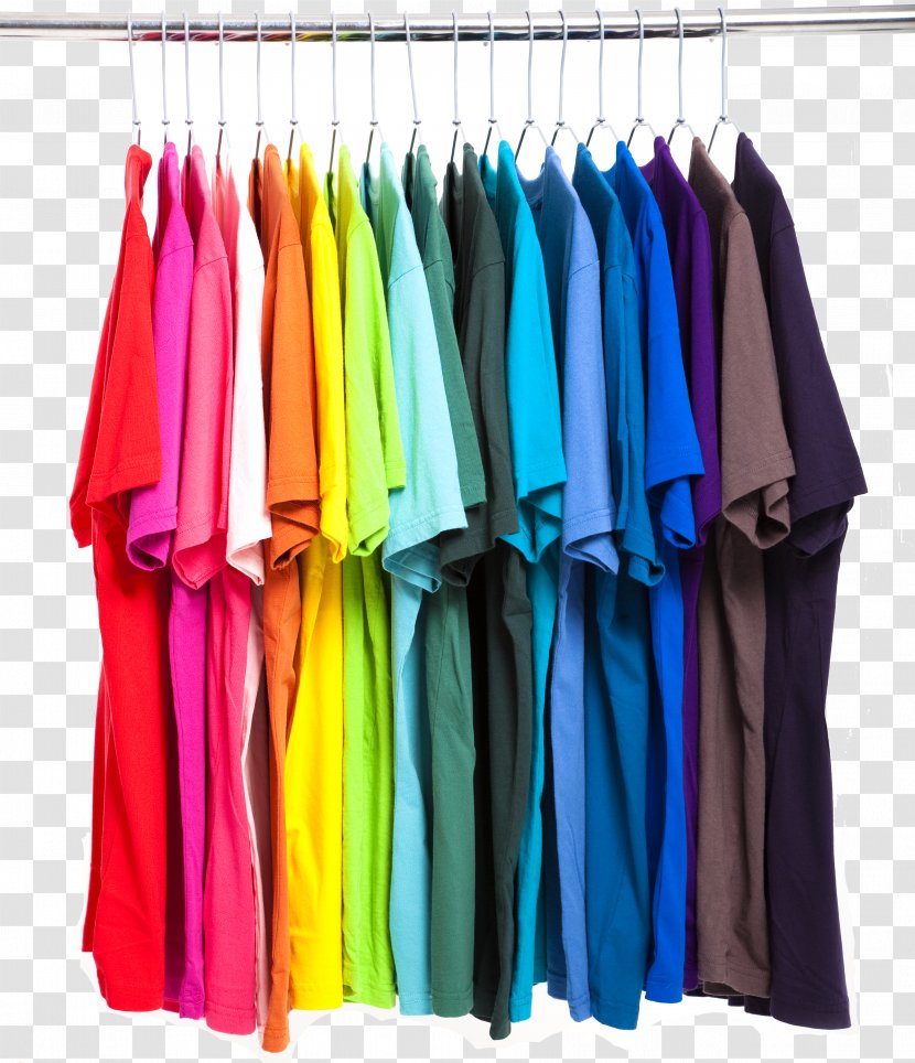 T-shirt Stock Photography Clothes Hanger Clothing - Shoulder - Cloth Transparent PNG