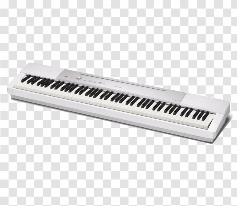Casio Privia PX-150 Digital Piano Keyboard PX-160 - Black And White Transparent PNG