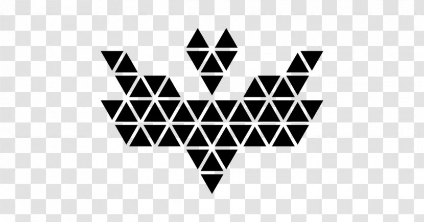 Triangle Polygon Geometry Shape - Black Transparent PNG