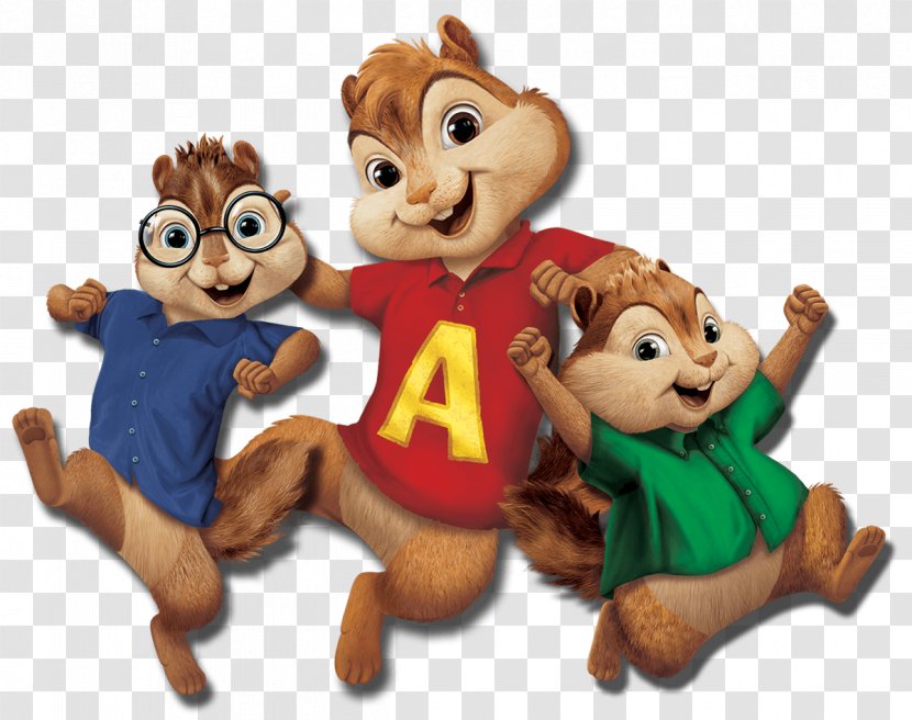 Alvin Seville And The Chipmunks Theodore Chipettes - Heart - Chipmunk Cliparts Transparent PNG
