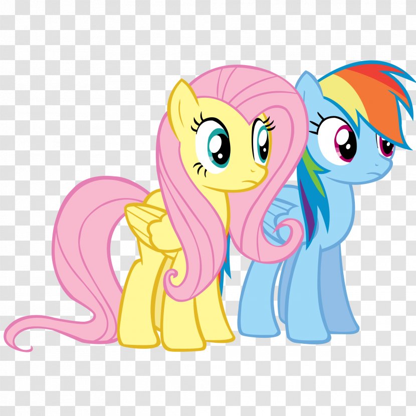 Rainbow Dash Fluttershy My Little Pony Equestria - Heart - And Kiss Transparent PNG