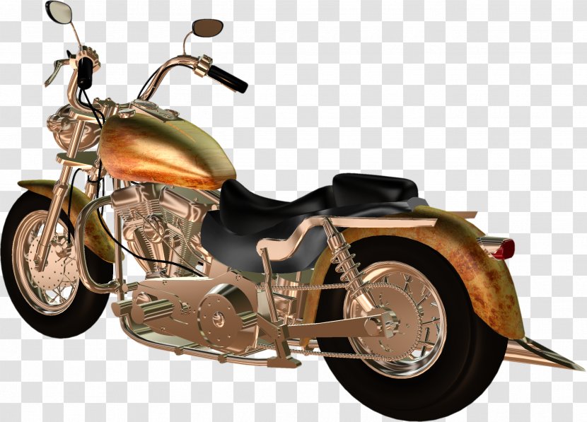 Motorcycle Accessories Cruiser - Retro Cool Transparent PNG
