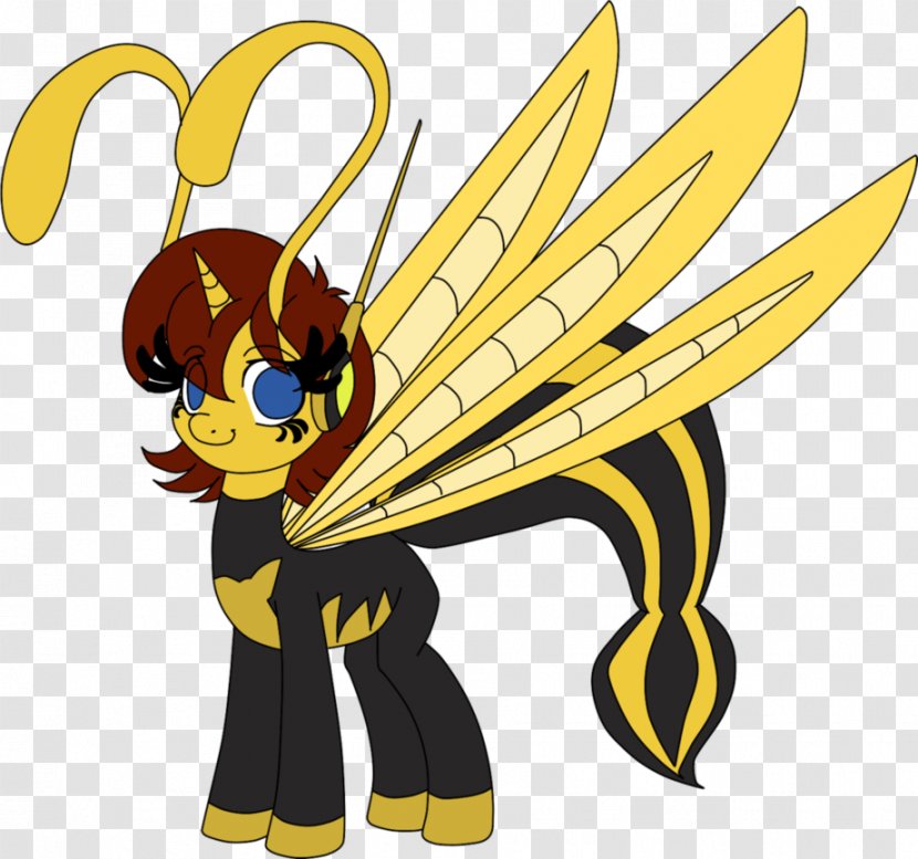 Insect Honey Bee Pollinator - Fictional Character - Wasp Transparent PNG