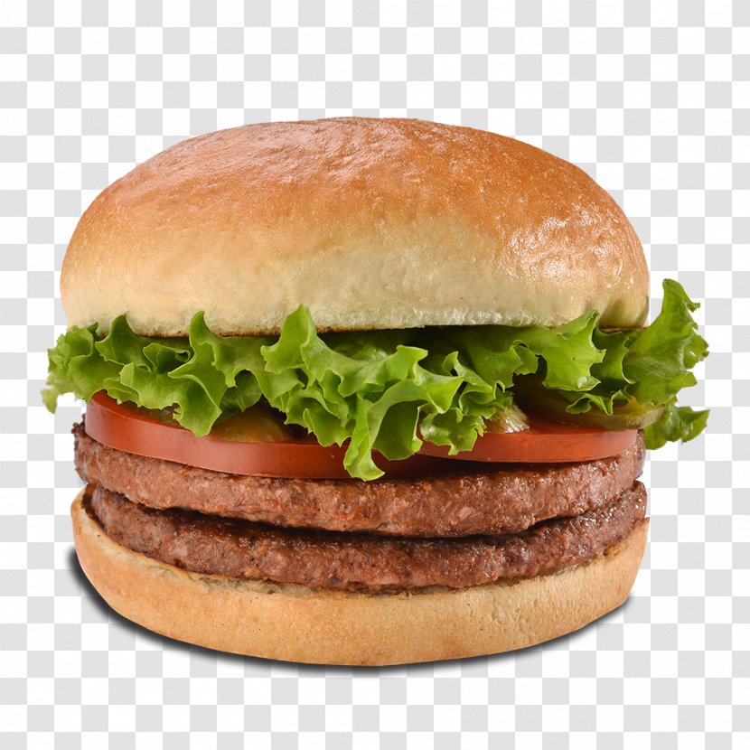 Cheeseburger Veggie Burger Hamburger Vegetarian Cuisine Patty - Cartoon - Double Transparent PNG