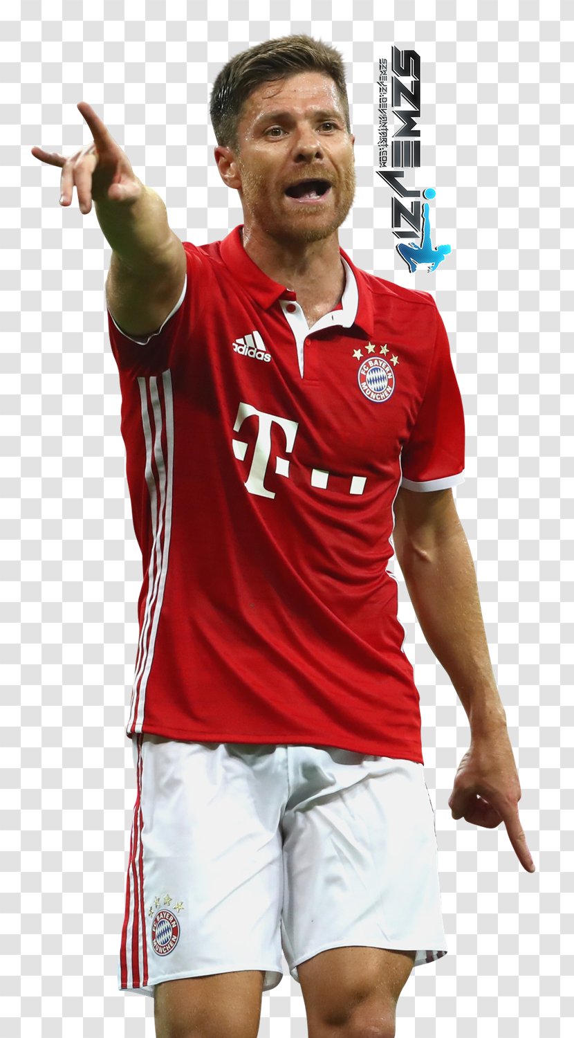 Xabi Alonso FC Bayern Munich Jersey Football Player Transparent PNG