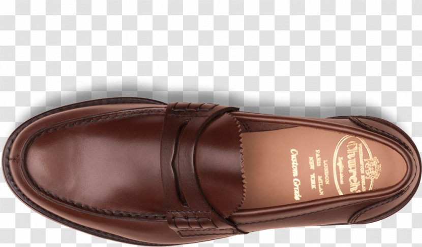 Slip-on Shoe Leather Moccasin Church's - Bag - Sandal Transparent PNG