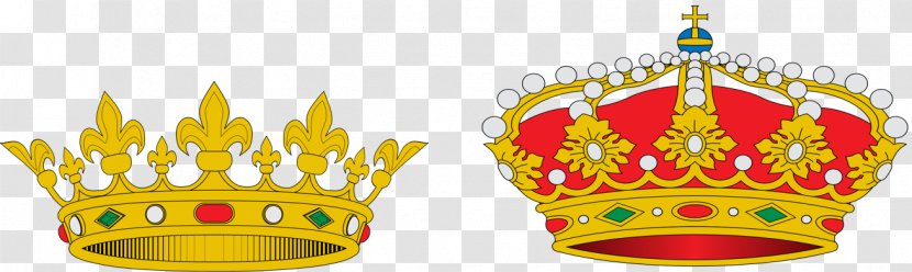 Ontígola Crown Escutcheon Region Of Murcia Coroa Real - Cartoon Corona Transparent PNG