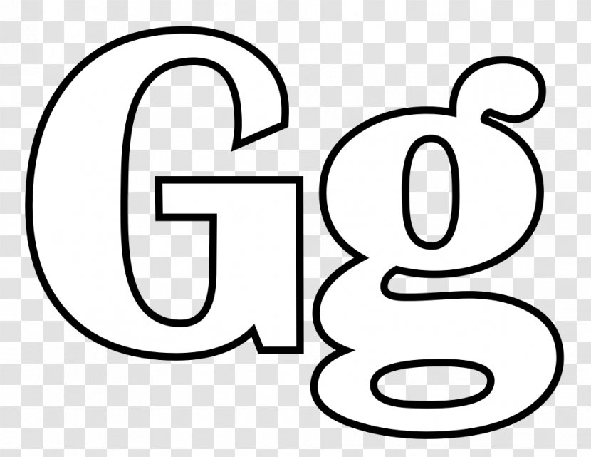 Coloring Book Letter G Is For Goat Child - Black And White Transparent PNG