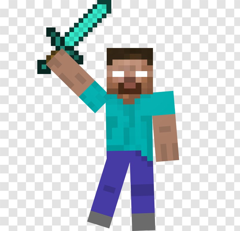 Minecraft Herobrine Video Game YouTube Creepypasta - Diamon Transparent PNG