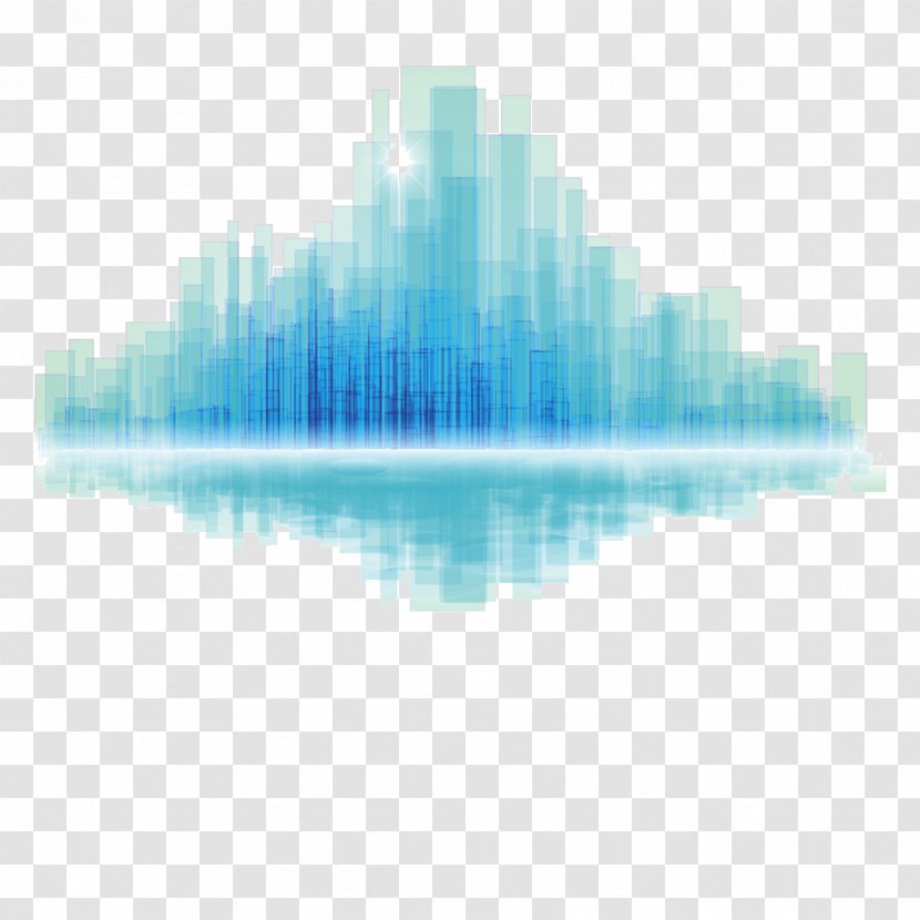 Blue Sky Pattern - Daytime - Mirage City Transparent PNG