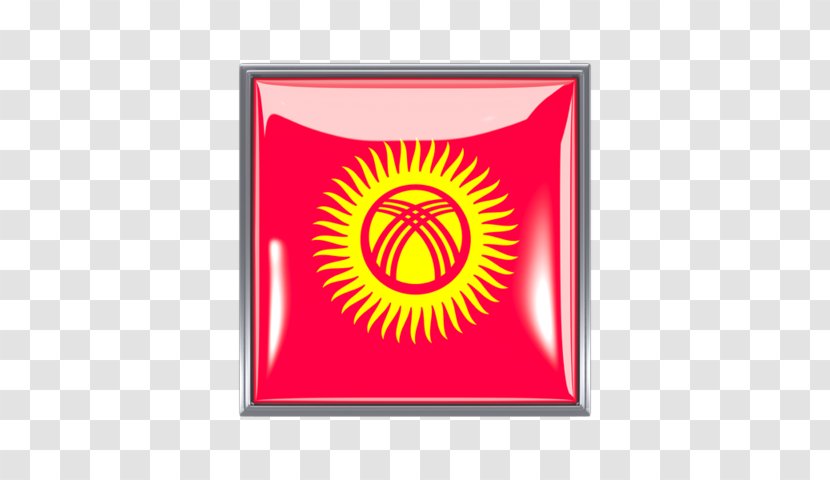 Flag Of Kyrgyzstan Epic Manas Peru Flags The World - Picture Frame Transparent PNG