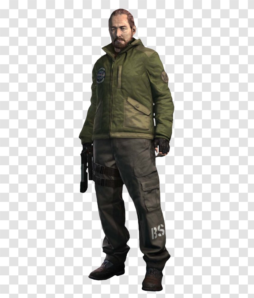 Resident Evil: Revelations 2 Barry Burton BSAA Capcom Video Game - Jacket Transparent PNG