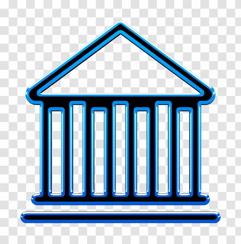 Bank Icon Buildings Office Transparent PNG