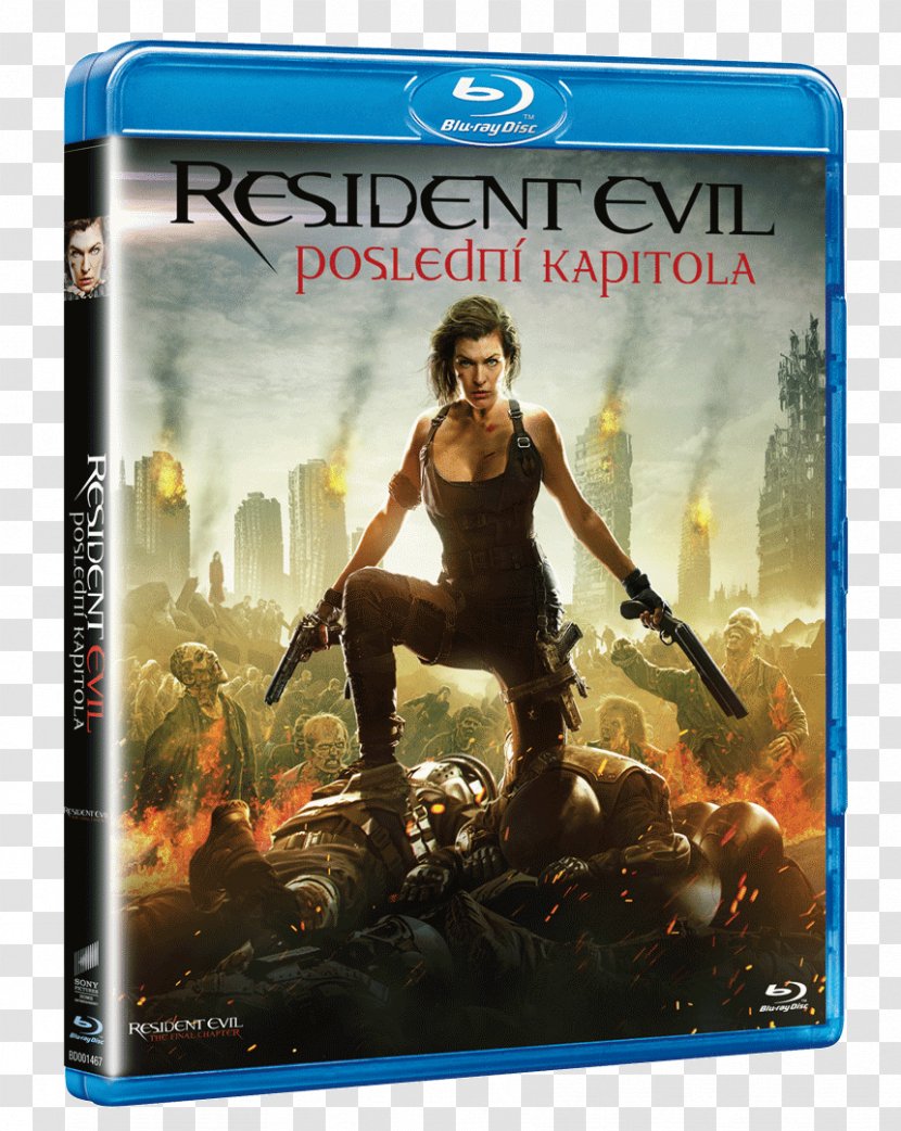 Blu-ray Disc Resident Evil 6 Ultra HD 4K Resolution - Film - Milla Jovovich Transparent PNG