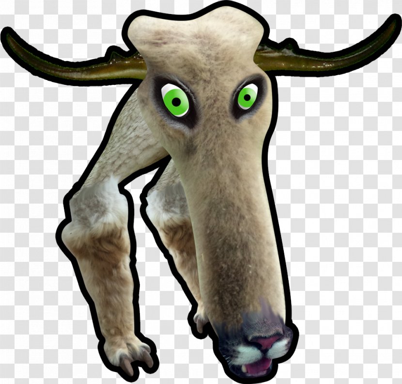 Cattle Goat Horse Horn Antelope - Creative Ostrich Transparent PNG