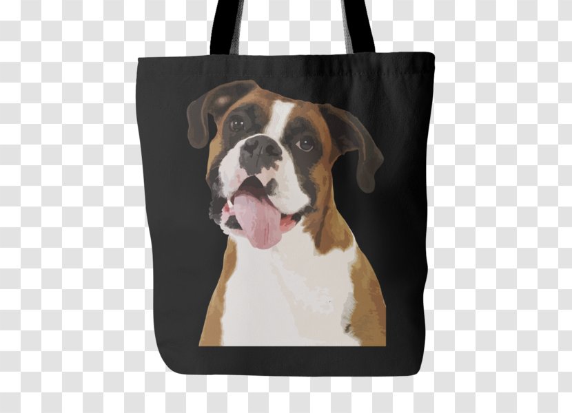 Dog Breed Boxer Puppy Tote Bag - American Eskimo Transparent PNG