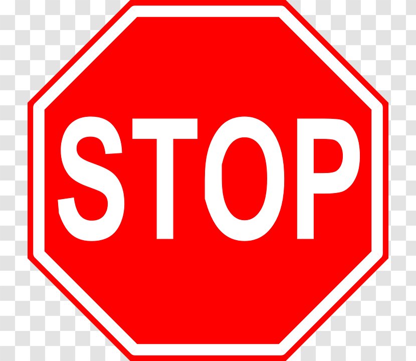 Stop Sign Vienna Convention On Road Signs And Signals Traffic Clip Art - Brand - Cabinet Davocats Transparent PNG