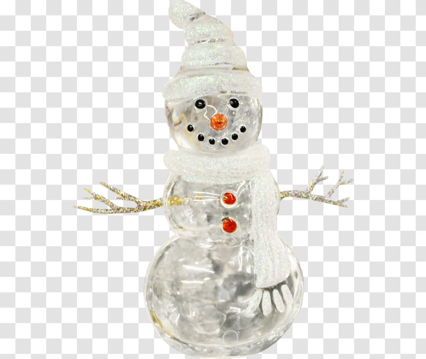 The Snowman - Christmas Ornament Transparent PNG