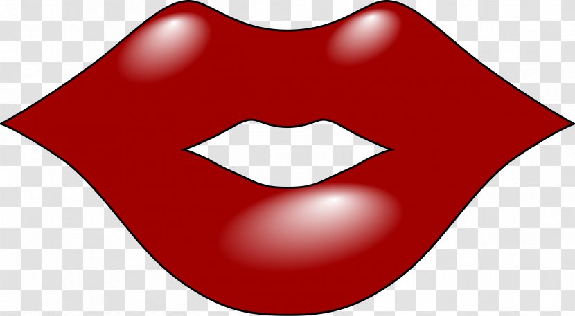 Mouth Lip Clip Art - Silhouette - Cliparts Transparent PNG