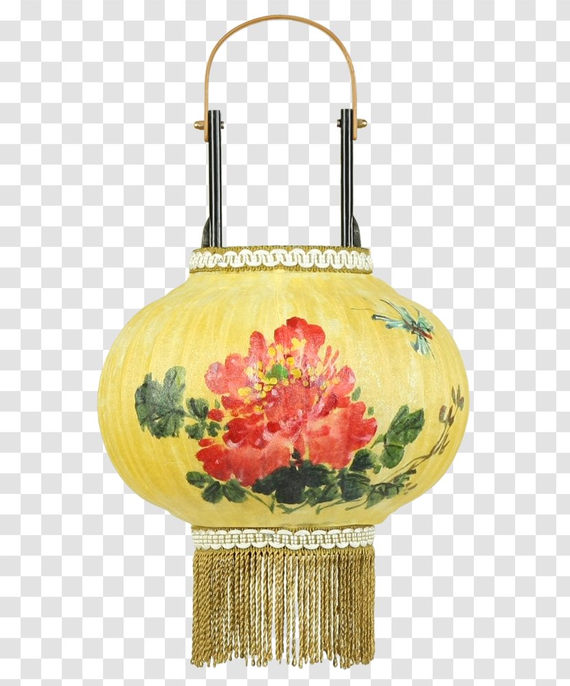 Vase Lighting Flower - Watercolor Peony Transparent PNG