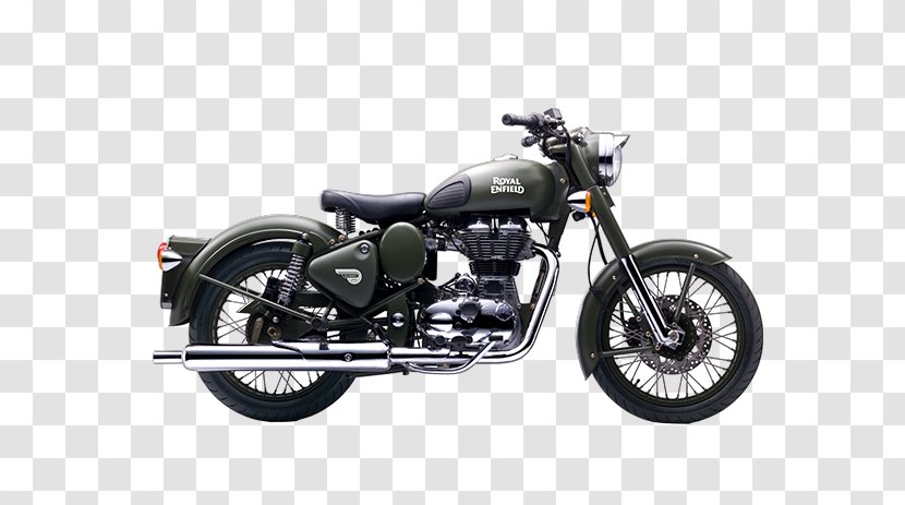 Royal Enfield Classic Motorcycle Car Bullet - Bicycle Transparent PNG