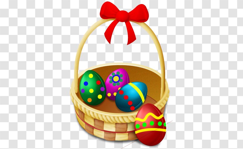 Easter Bunny Egg Hunt - Basket Transparent PNG