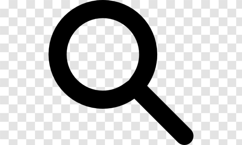 Magnifying Glass Symbol - Magnifier Transparent PNG