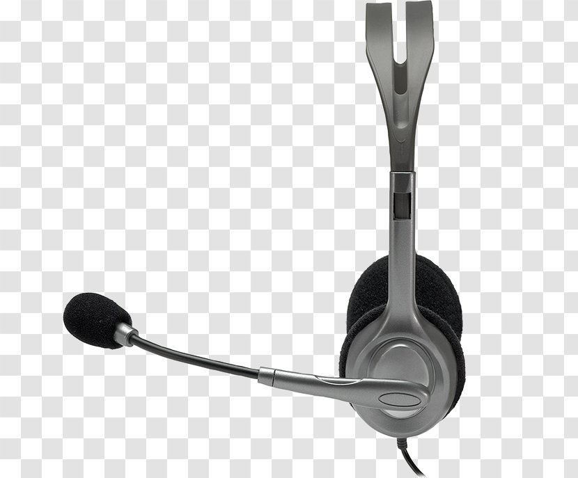 Noise-canceling Microphone Logitech H110 Headphones Headset - Plug Wireless Usb Transparent PNG