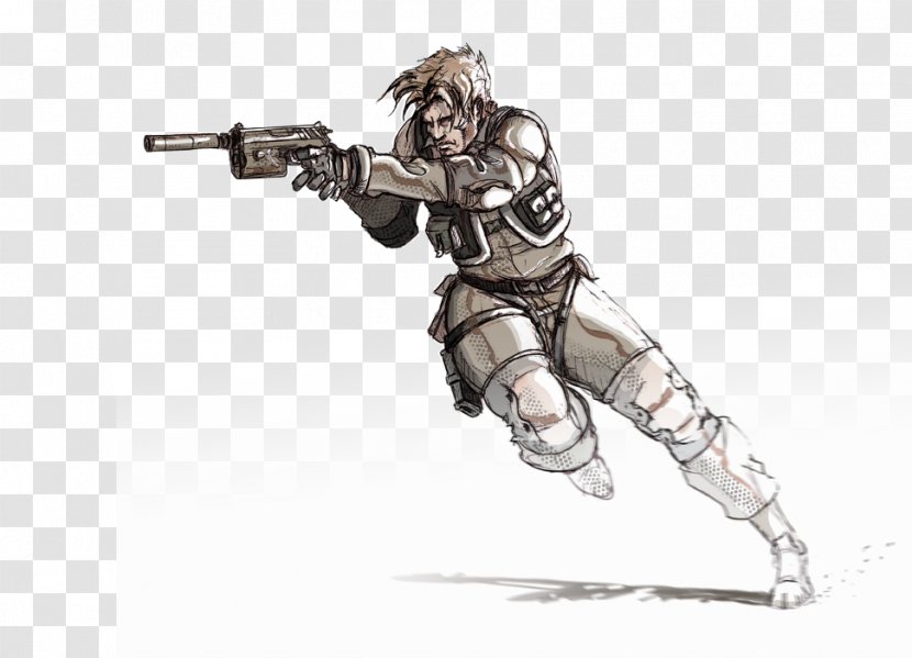 Illustration Weapon H&M Legendary Creature - Art - Escultura De Metal Gear Snake Transparent PNG