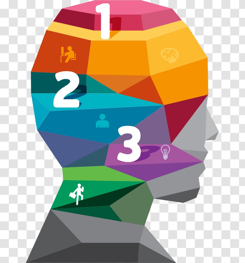 Infographic Geometry Illustration - Polygon - Colorful Avatar Transparent PNG