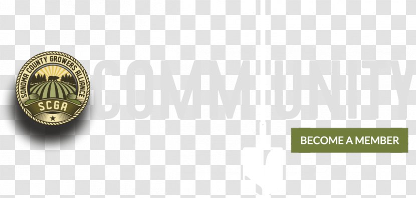 Sonoma County, California Logo Brand 01504 Font - Brass - Cannabis Transparent PNG