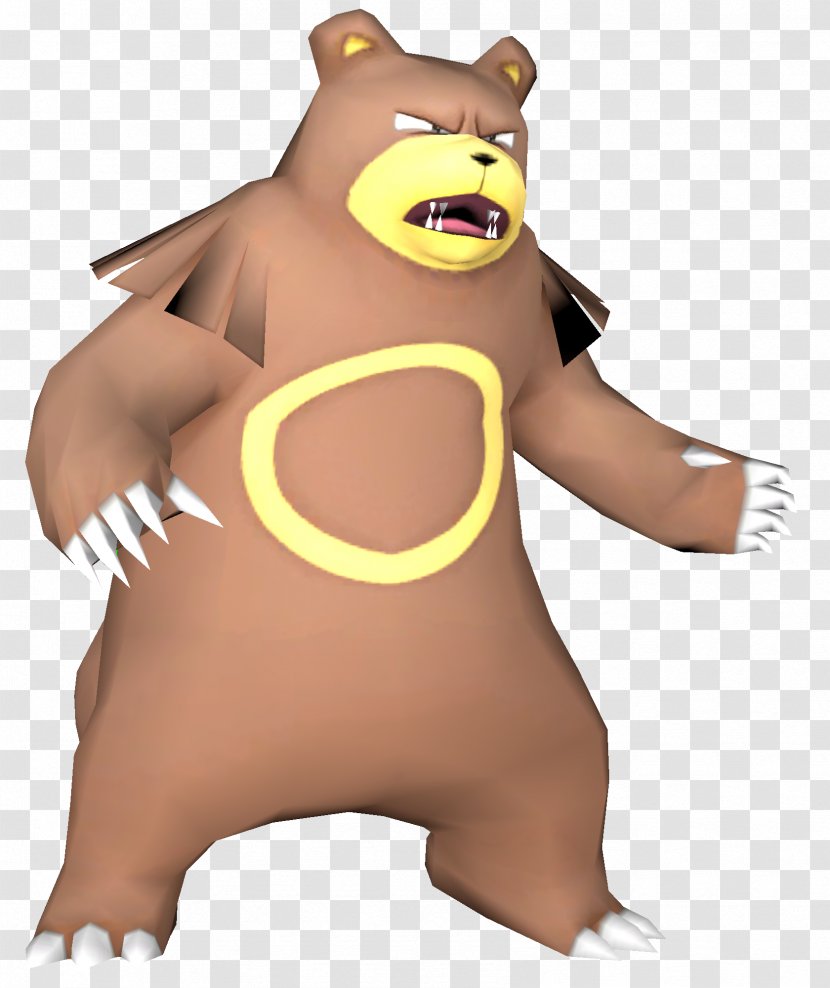 Cartoon Finger Snout - Bear - Share Transparent PNG