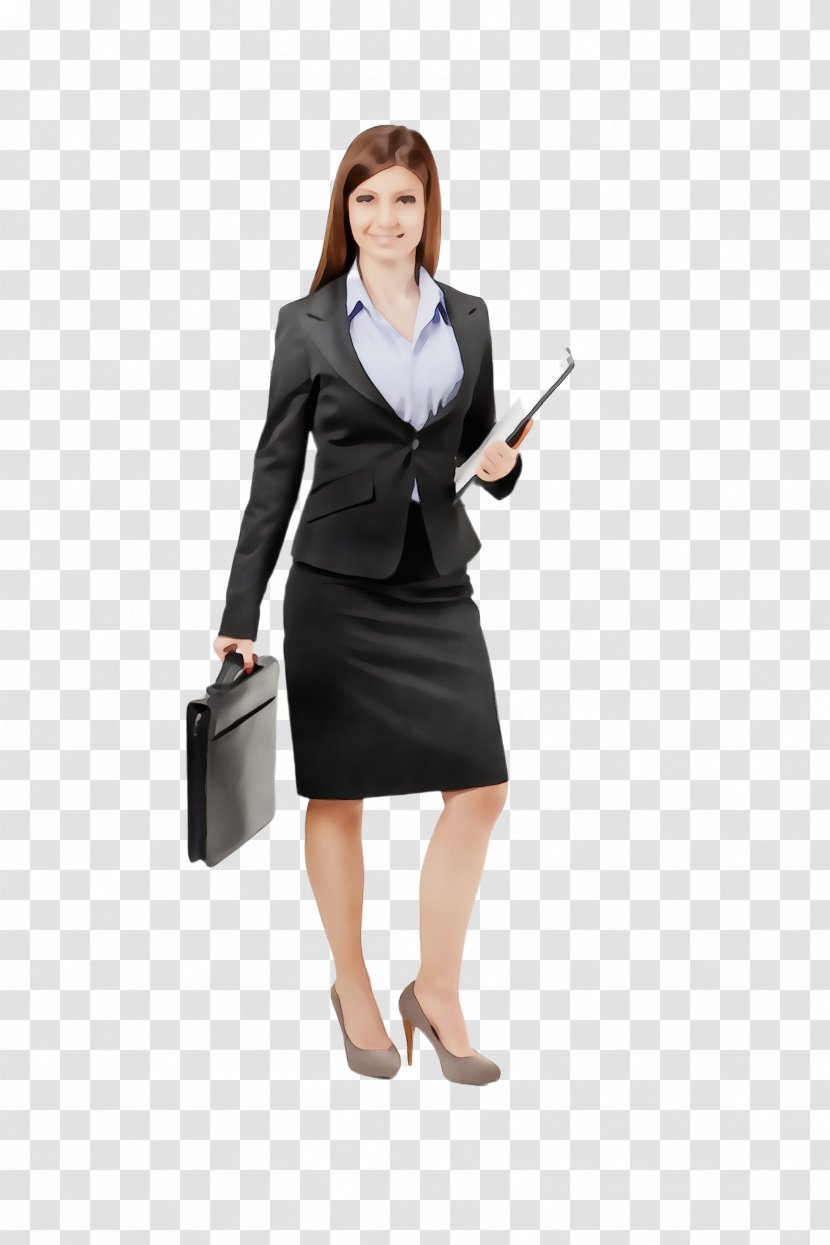 Clothing Standing Job Businessperson Formal Wear - Whitecollar Worker Secretary Transparent PNG