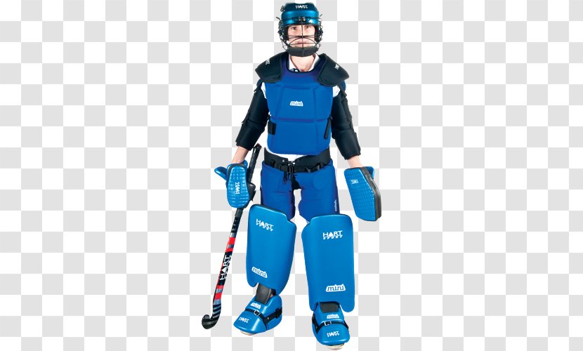 Goaltender Ice Hockey Equipment Goaltending Goalkeeper - Pads - Electric Blue Transparent PNG