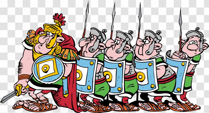 Asterix & Obelix XXL The Gaul And Golden Sickle Roman Agent - Comics - Romaine Transparent PNG