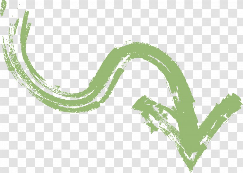 Green Brush Twist Arrows - Tree - Pattern Transparent PNG