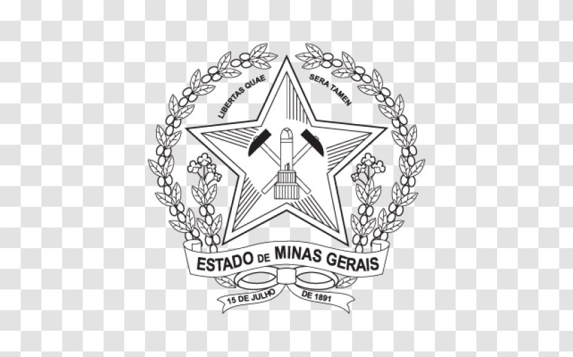 Brasão De Minas Gerais Logo Coat Of Arms Do Estado Rio Janeiro - Emblem Transparent PNG