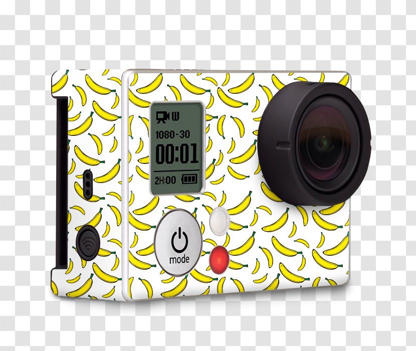 GoPro Action Camera Selfie Stick High-definition Video - Banana Skin Transparent PNG