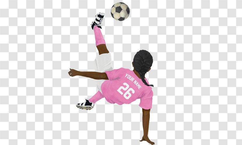 Sport Football Bicycle Kick - Player - Bike Hand Painted Transparent PNG