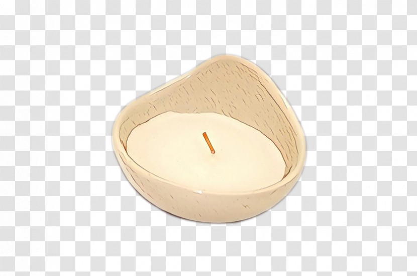 Lighting Candle Beige Transparent PNG