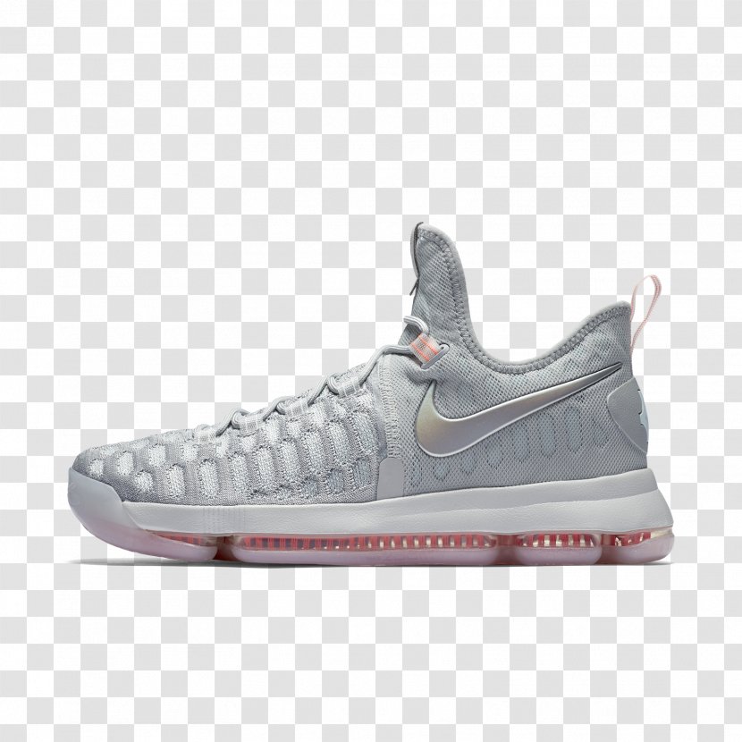 Nike Zoom KD Line Oklahoma City Thunder Basketball Shoe - Grey - Wes Anderson Transparent PNG