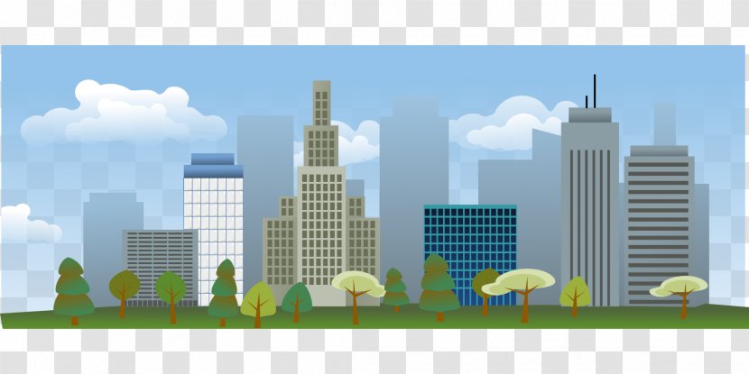 Cities: Skylines Clip Art - Cityscape Transparent PNG