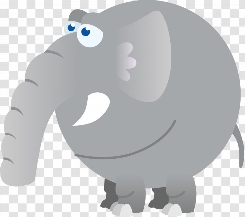 Elephant Drawing - Baby Transparent PNG