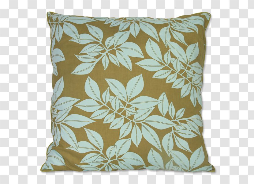 Cushion Pillow Yellow Red Color - Grey - Olive Leaf Transparent PNG