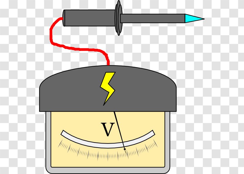 Voltage Voltmeter Clip Art - High Transparent PNG