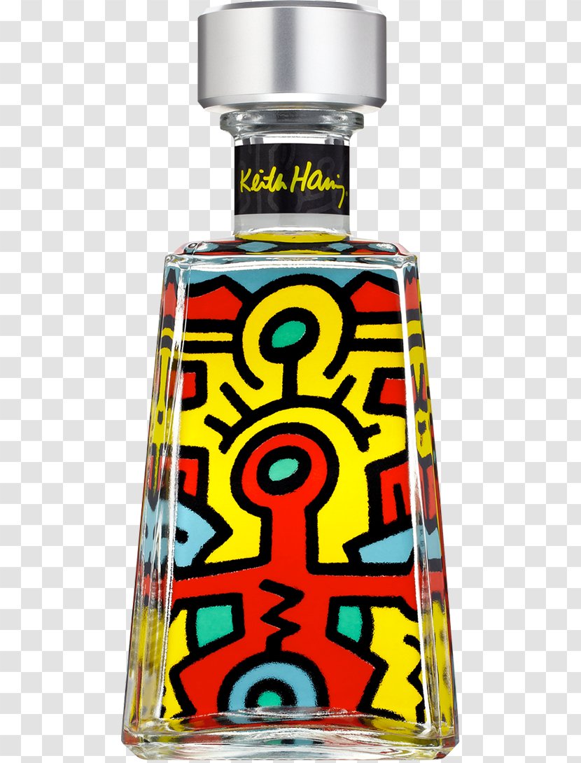 1800 Tequila Artist Art Museum Painting - Silver - Keith Haring Artwork Transparent PNG