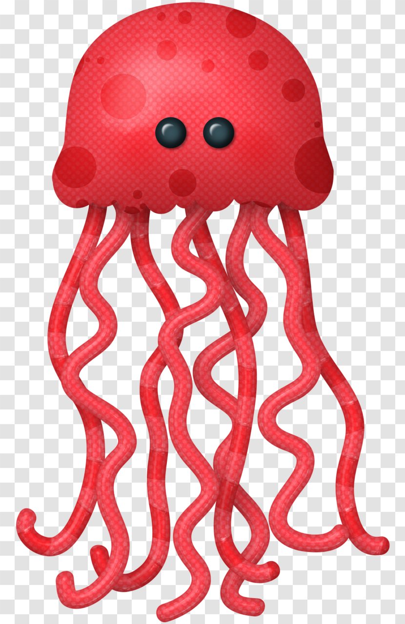 Octopus Princess Jellyfish Ocean Clip Art - Organism - Guppy Fish Transparent PNG