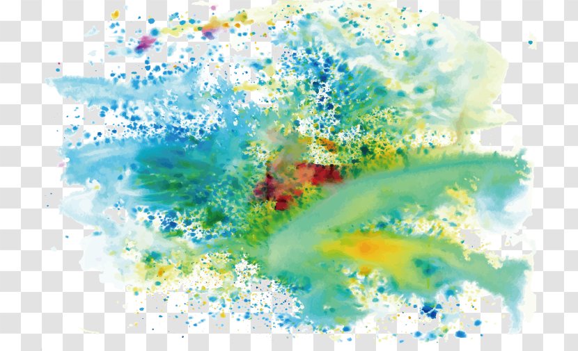 Color Ink - Colored Smoke - Vector Cool Colors Creative Graffiti Transparent PNG